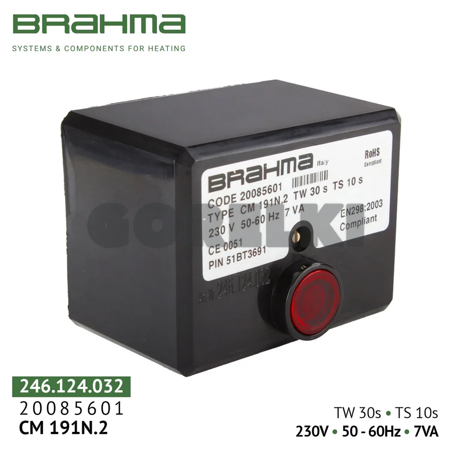Блок управления Brahma CM191N.2 20085601