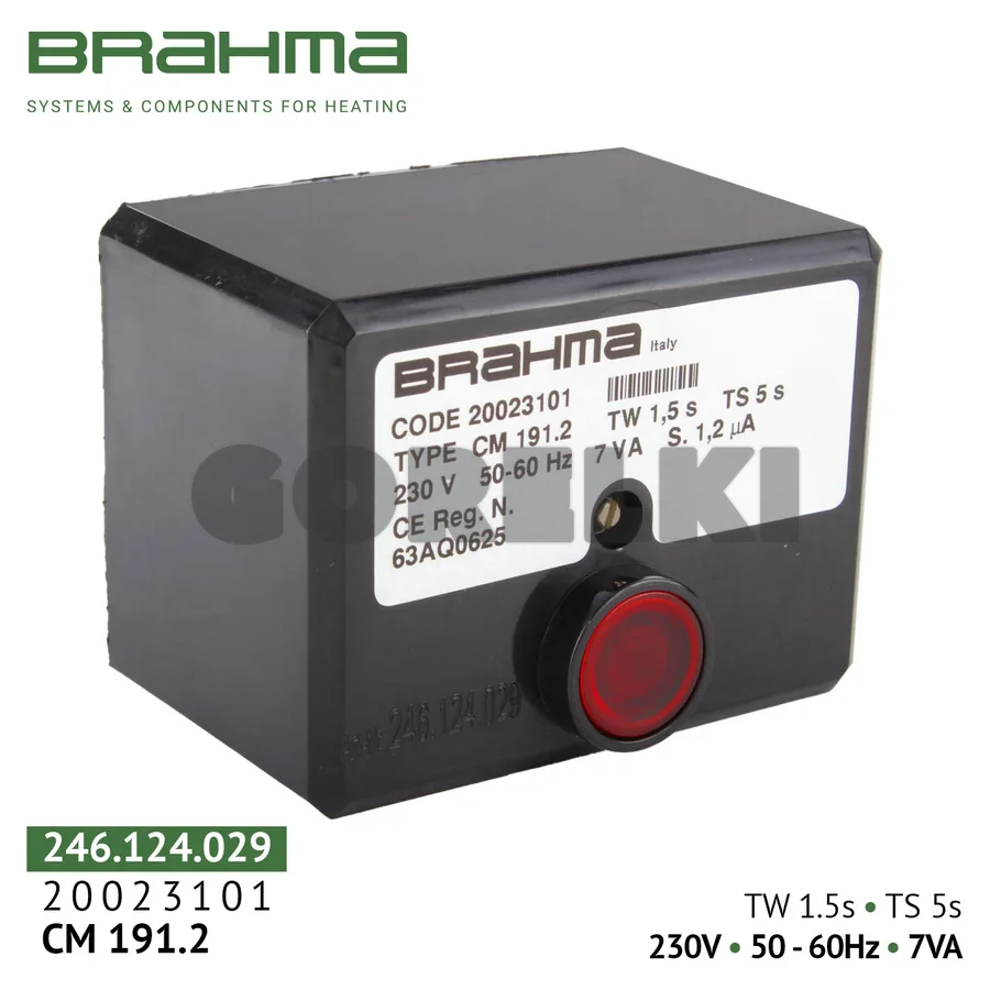 Блок управления Brahma CM191N.2 20023101