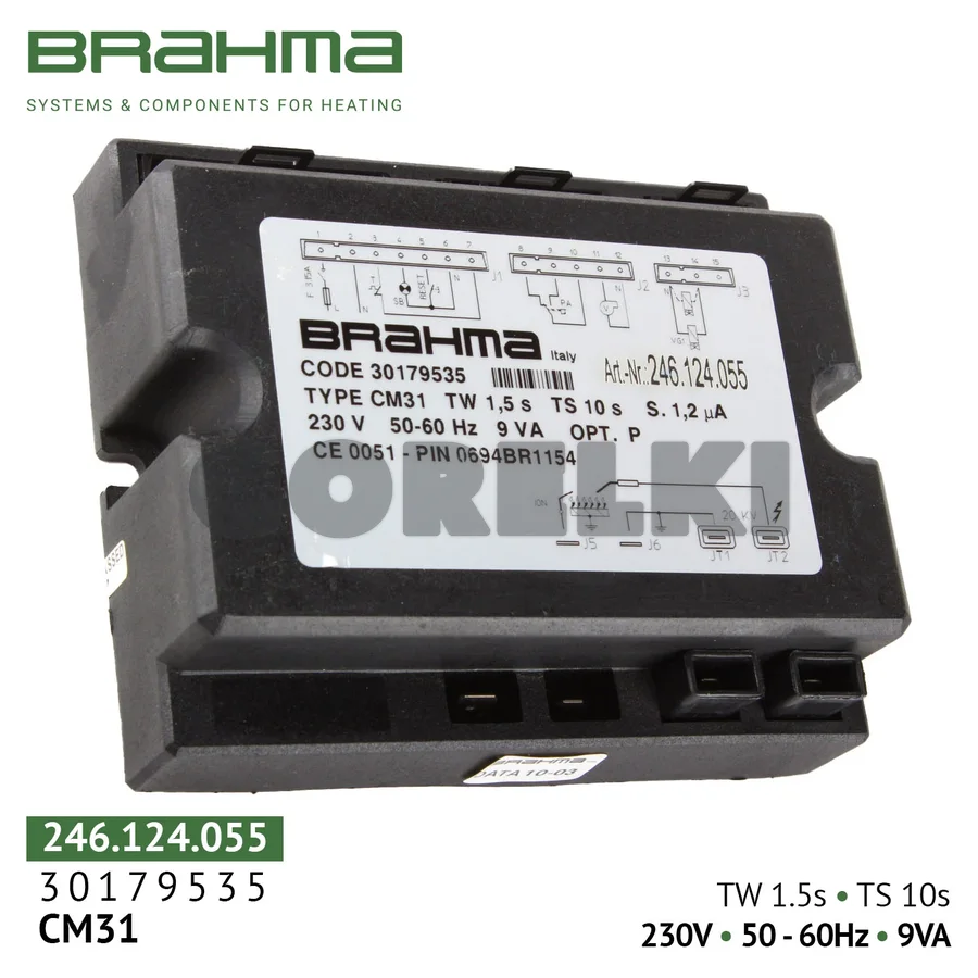 Блок управления Brahma CM31 30179535