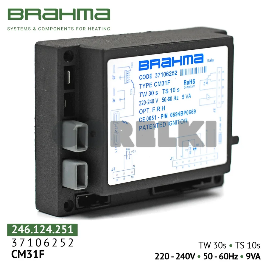 Блок управления Brahma CM31F 37106252