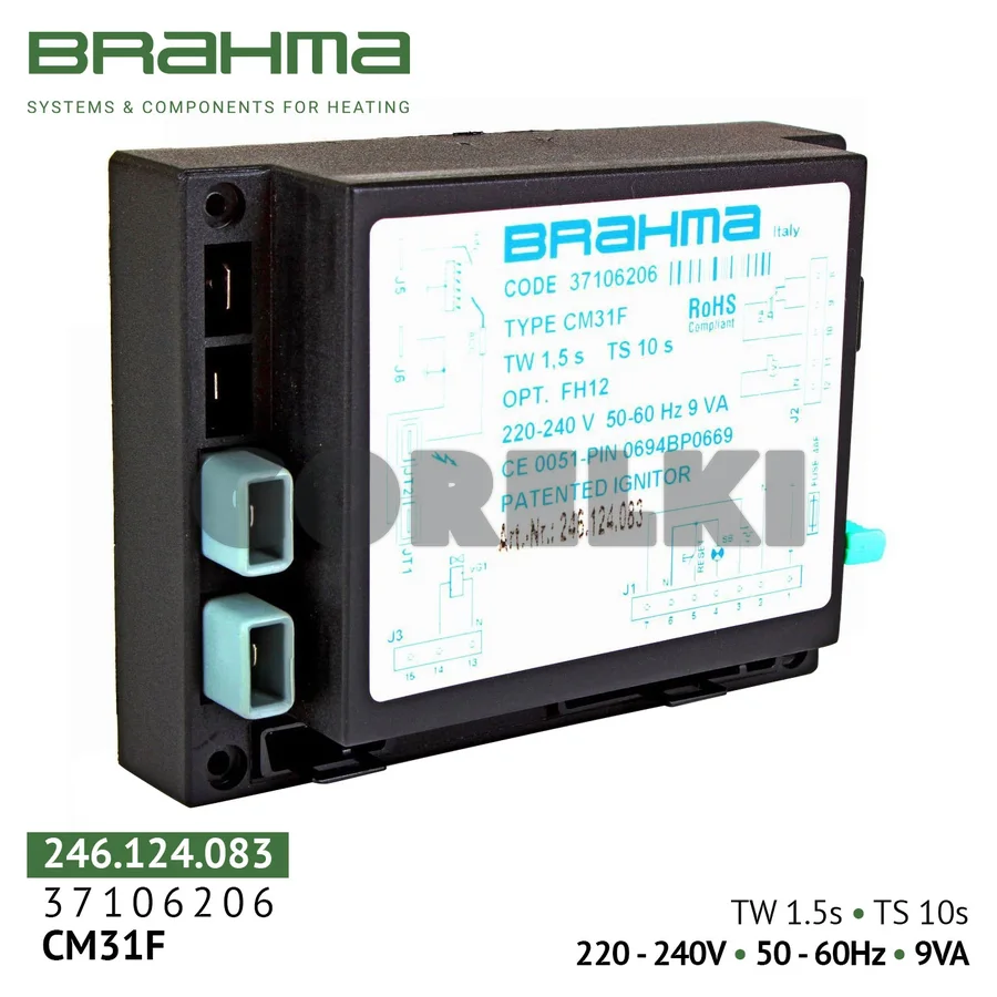 Блок управления Brahma CM31F 37106206