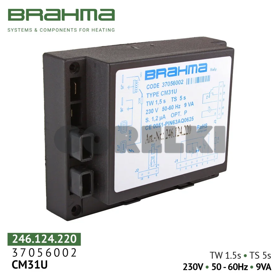 Блок управления Brahma CM31U 37056002