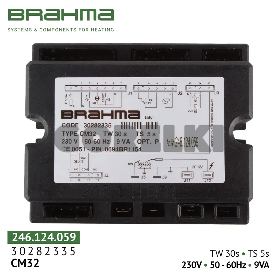 Блок управления Brahma CM32 30282335