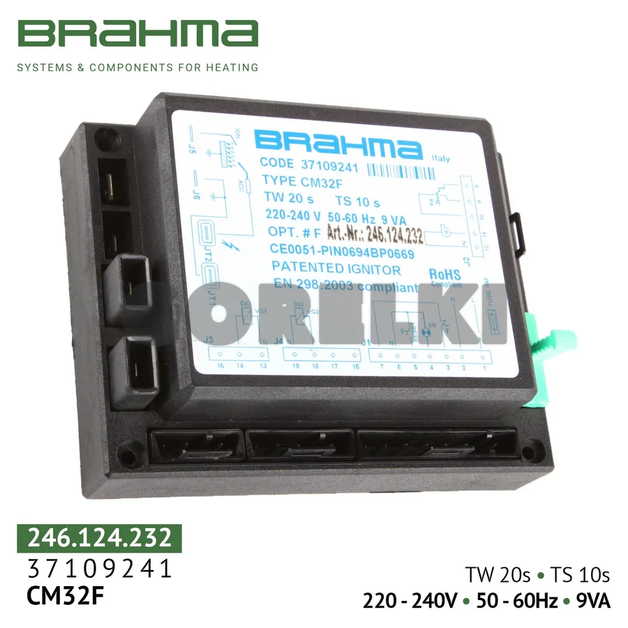 Блок управления Brahma CM32F 37109241