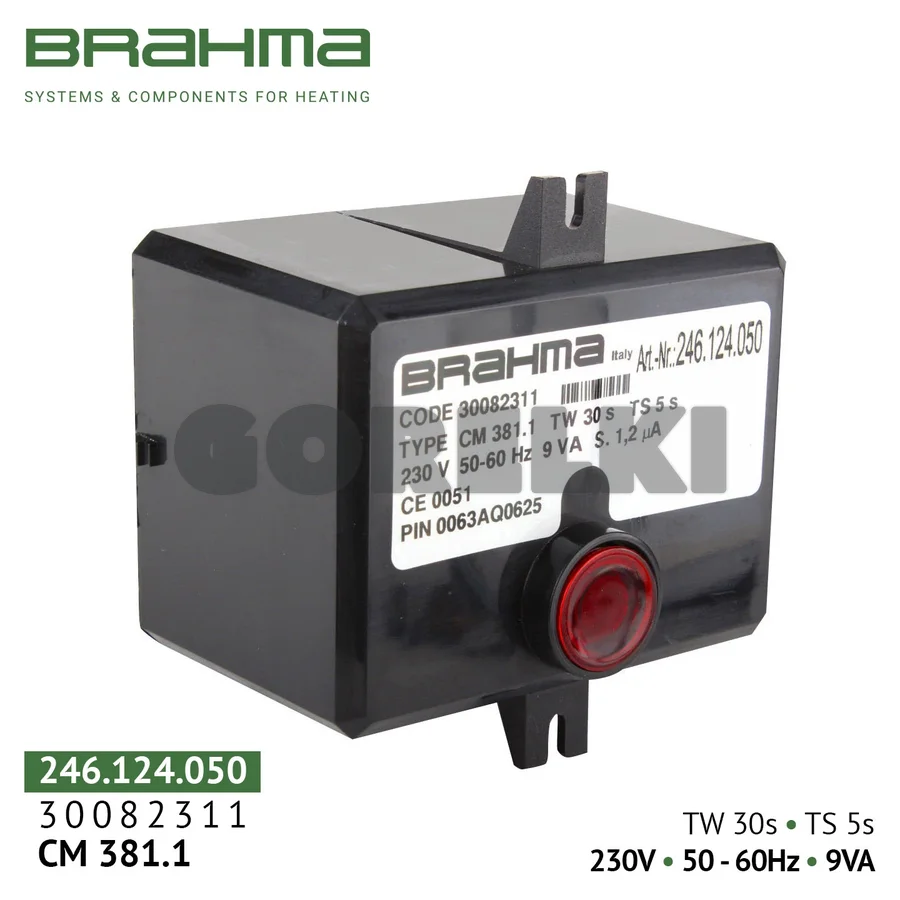 Блок управления Brahma CM381.1 30082311