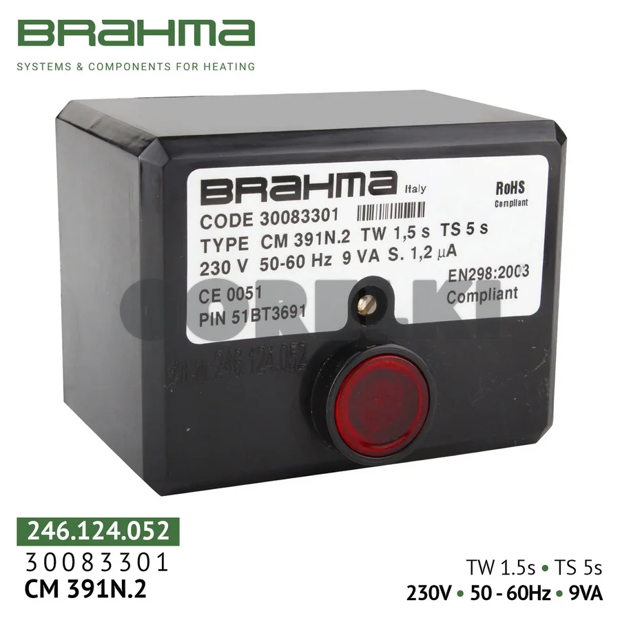 Блок управления Brahma CM391N.2 30083301