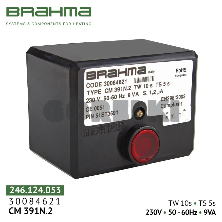 Блок управления Brahma CM391N.2 30084621