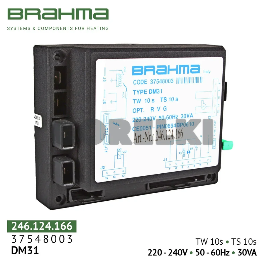 Блок управления Brahma DM31 37548003