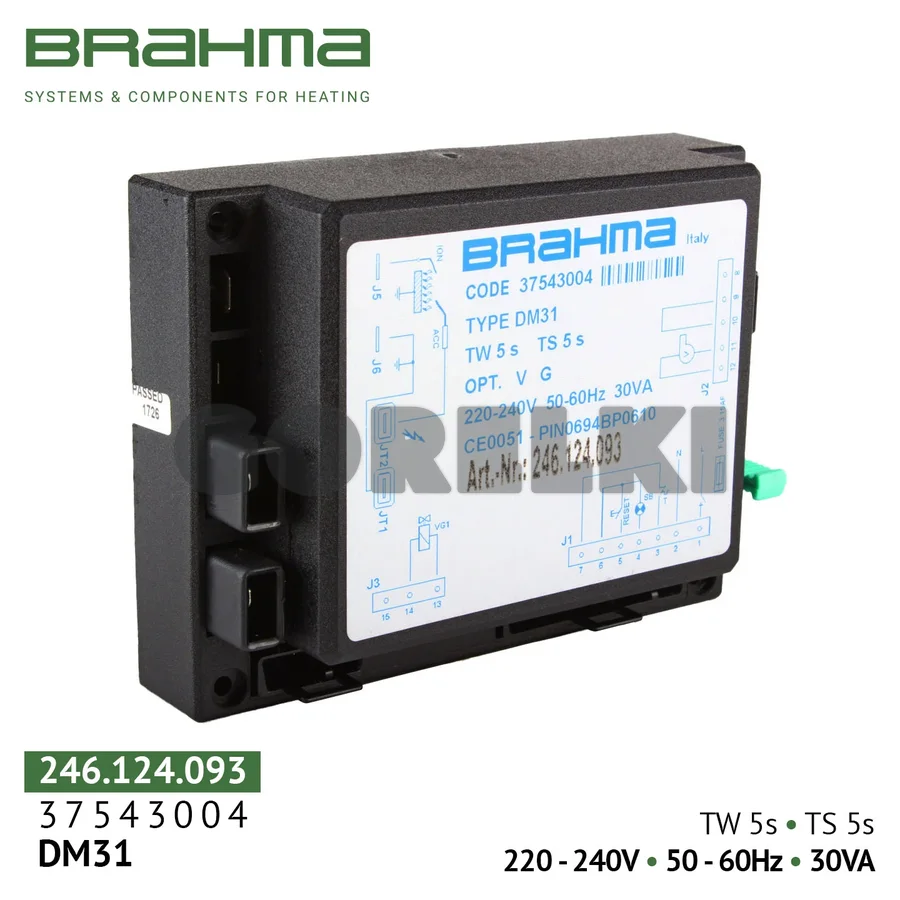 Блок управления Brahma DM31 37543004