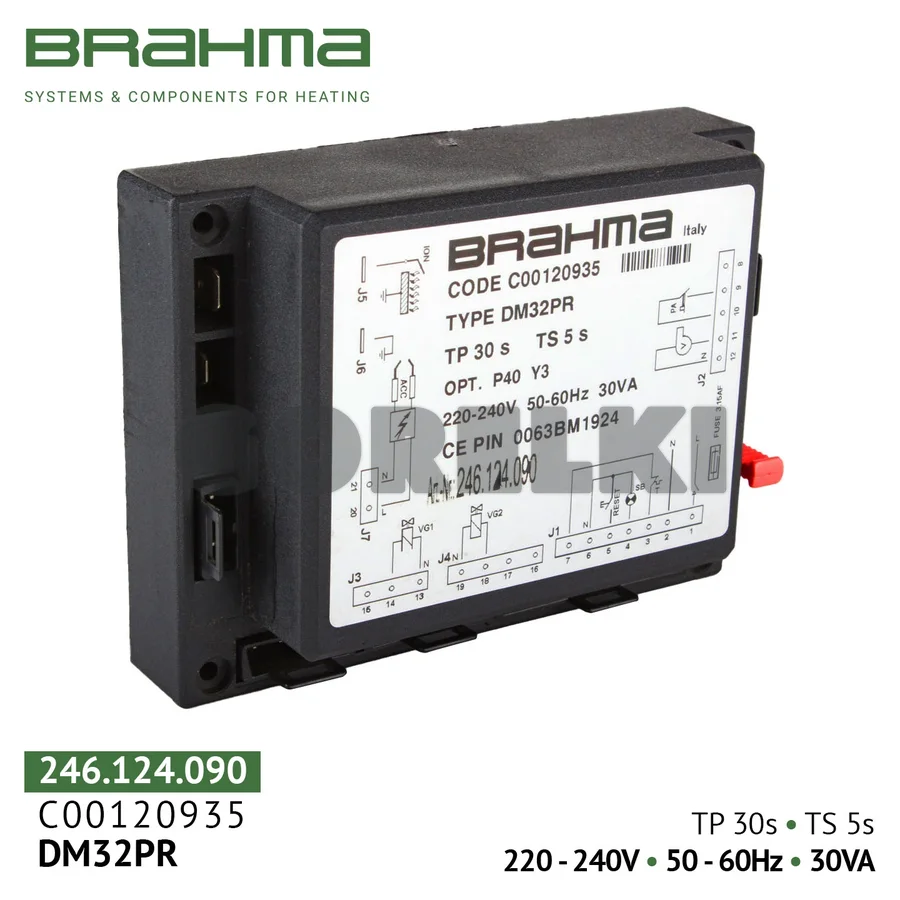 Блок управления Brahma DM32PR C00120935