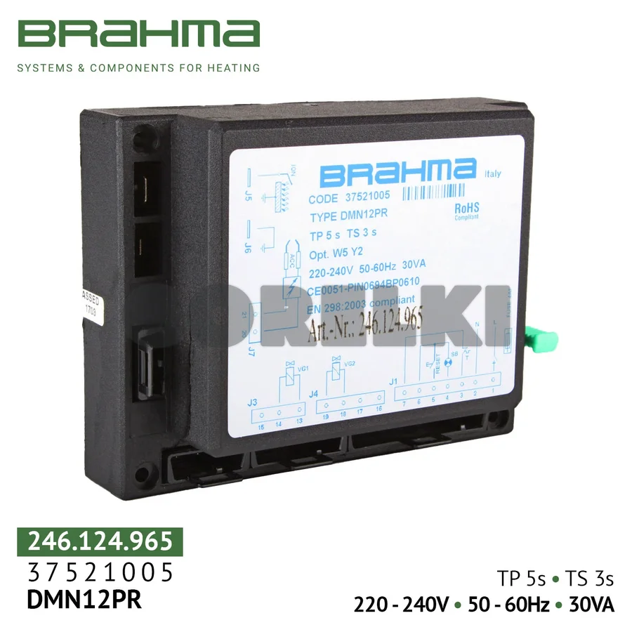Блок управления Brahma DMN12PR 37521005