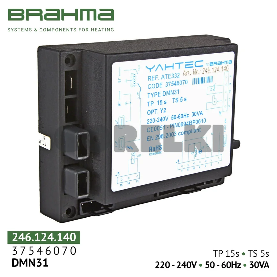 Блок управления Brahma DMN31 37546070