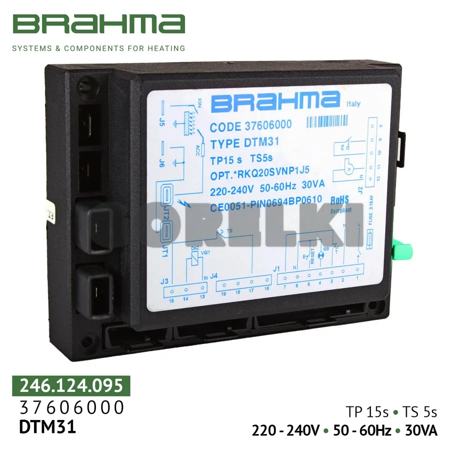 Блок управления Brahma DTM31 37606000