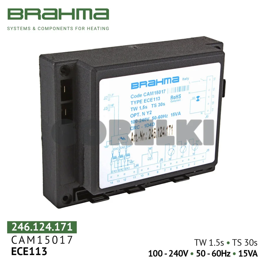Блок управления Brahma ECE113 CAM15017