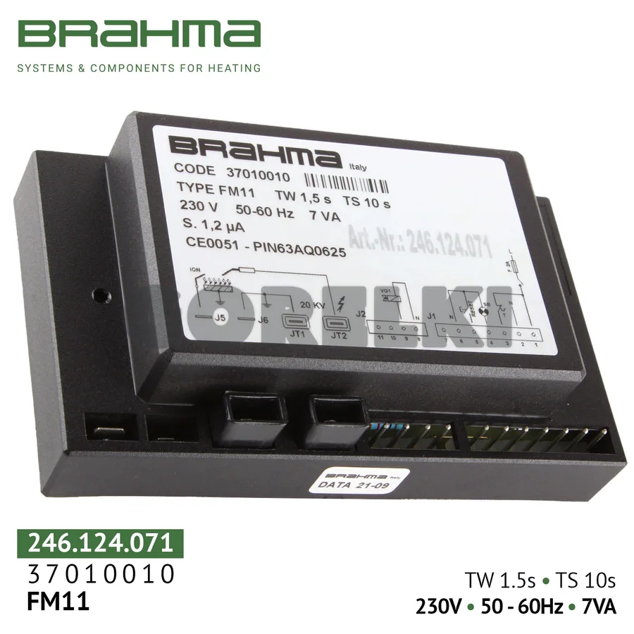 Блок управления Brahma FM11 37010010