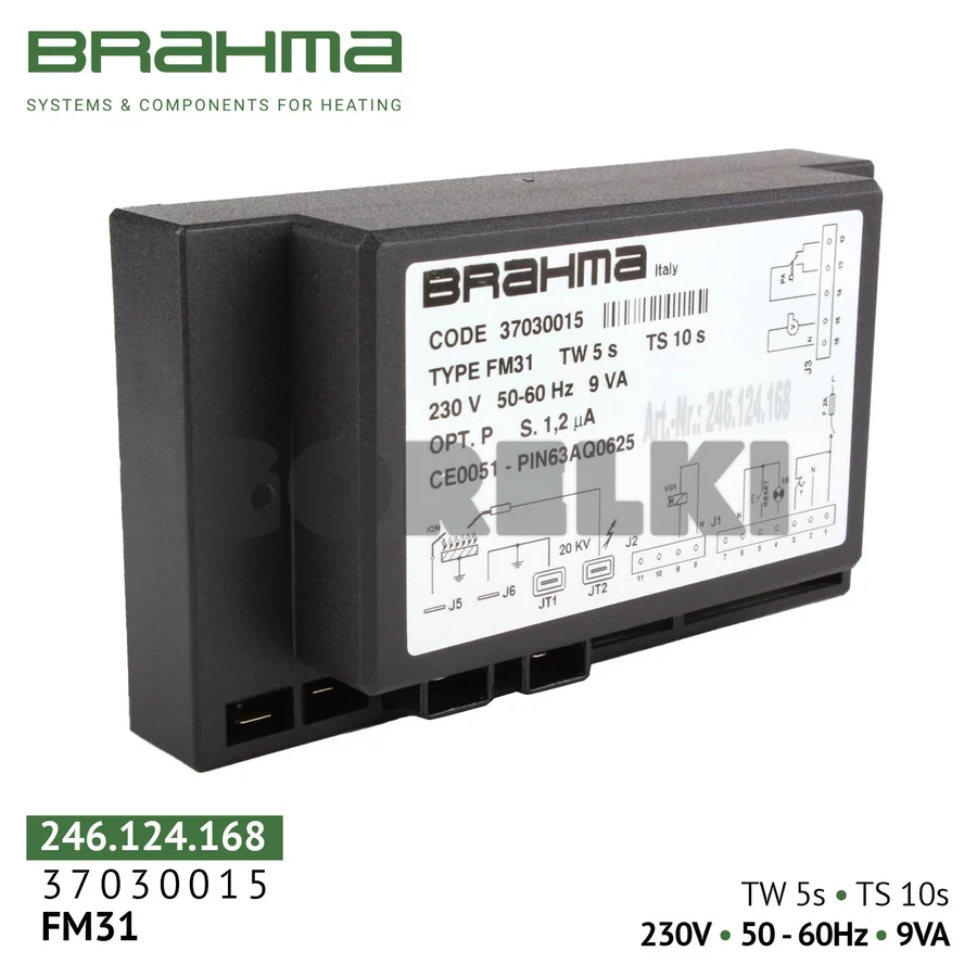 Блок управления Brahma FM31 37030015