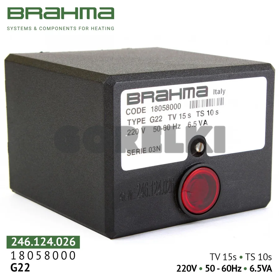 Блок управления Brahma G22 18058000