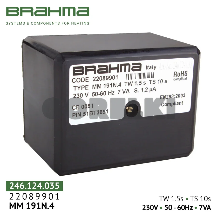 Блок управления Brahma MM191N.4 22089901