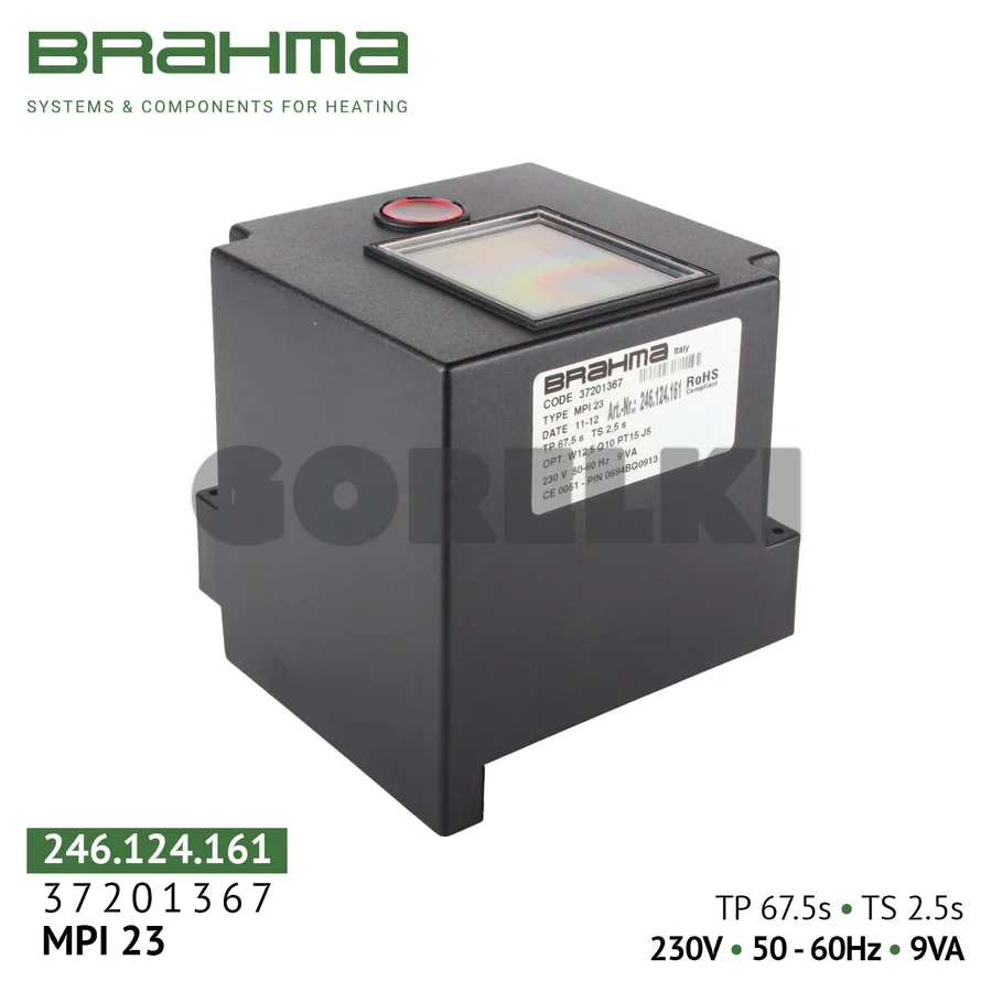 Блок управления Brahma MPI23 37201367