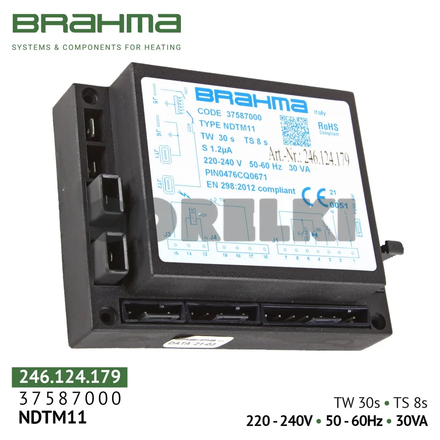 Блок управления Brahma NDTM11 37587000