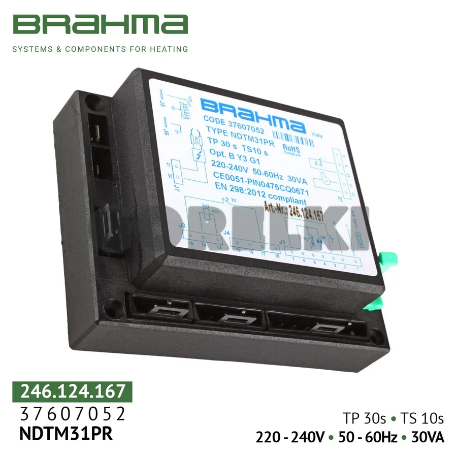 Блок управления Brahma NDTM31PR 37607052