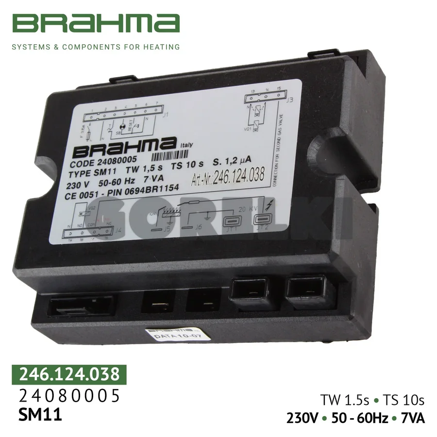 Блок управления Brahma SM11 24080005