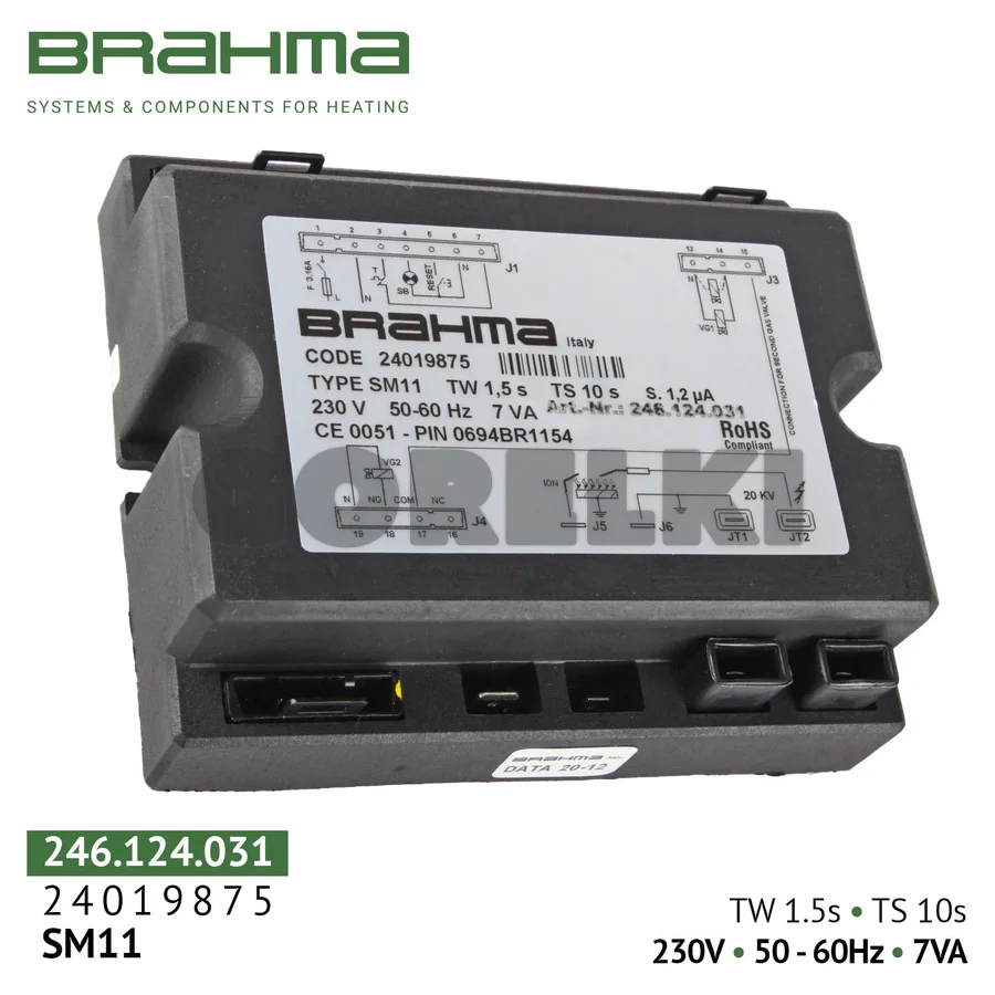 Блок управления Brahma SM11 24019875