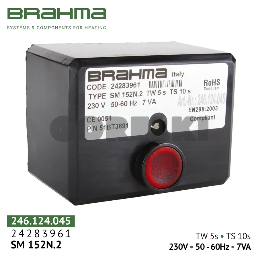 Блок управления Brahma SM152N.2 24283961