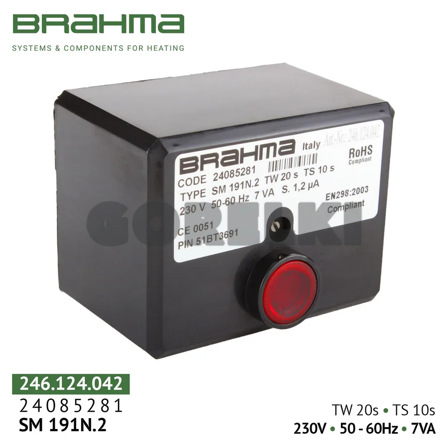 Блок управления Brahma SM191N.2 24085281