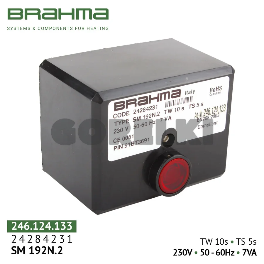 Блок управления Brahma SM192N.2 24284231