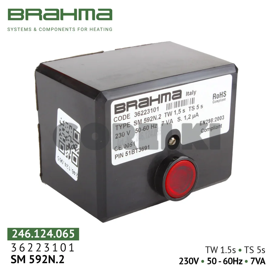 Блок управления Brahma SM592.2 36223101