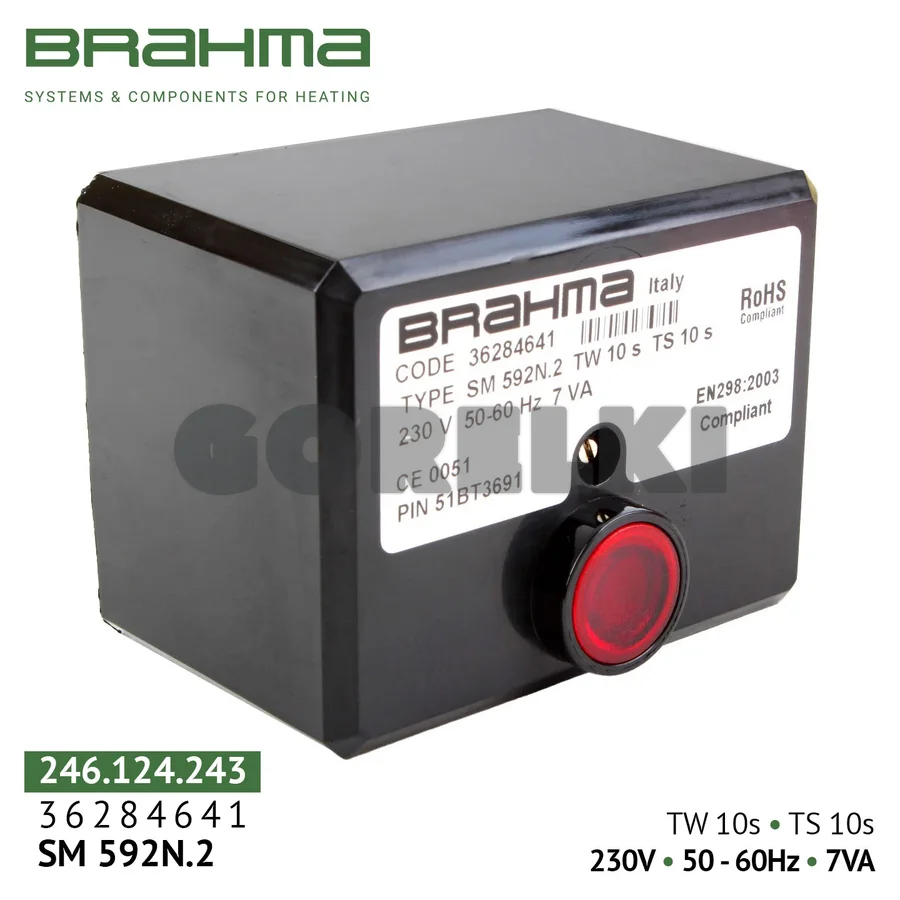 Блок управления Brahma SM592N.2 36284641
