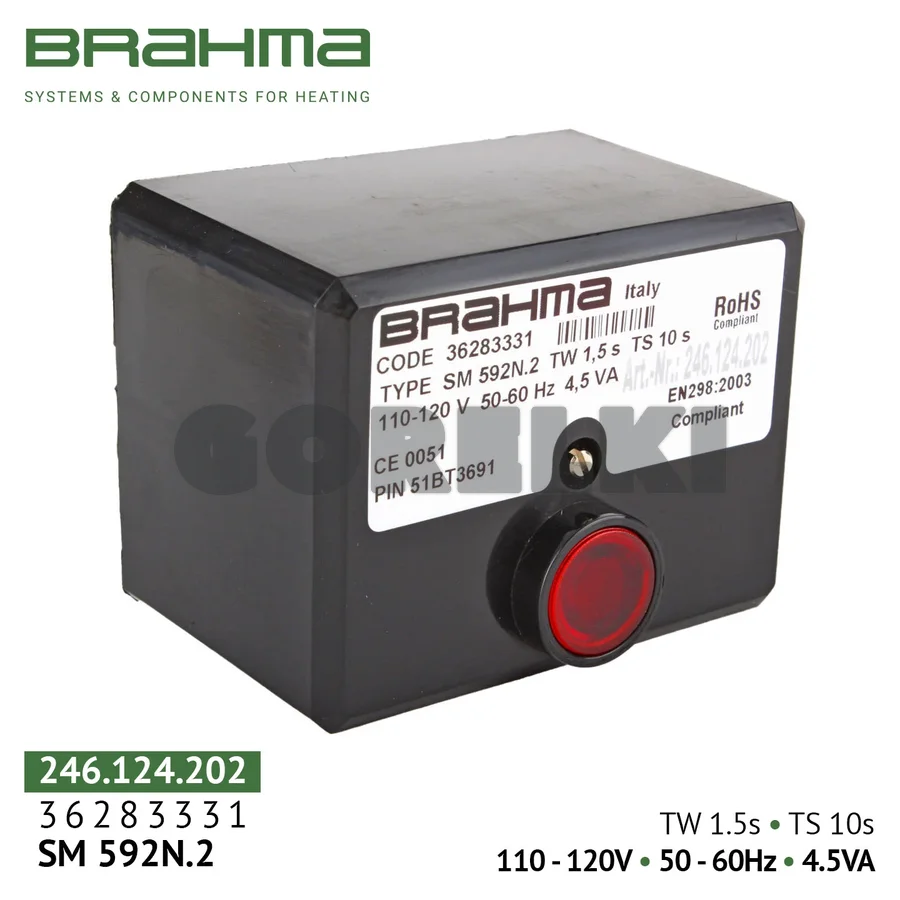 Блок управления Brahma SM592N.2 36283331