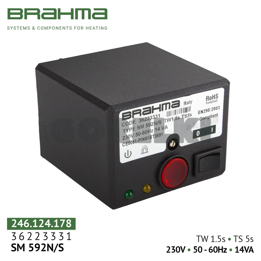Блок управления Brahma SM592N/S 36223331