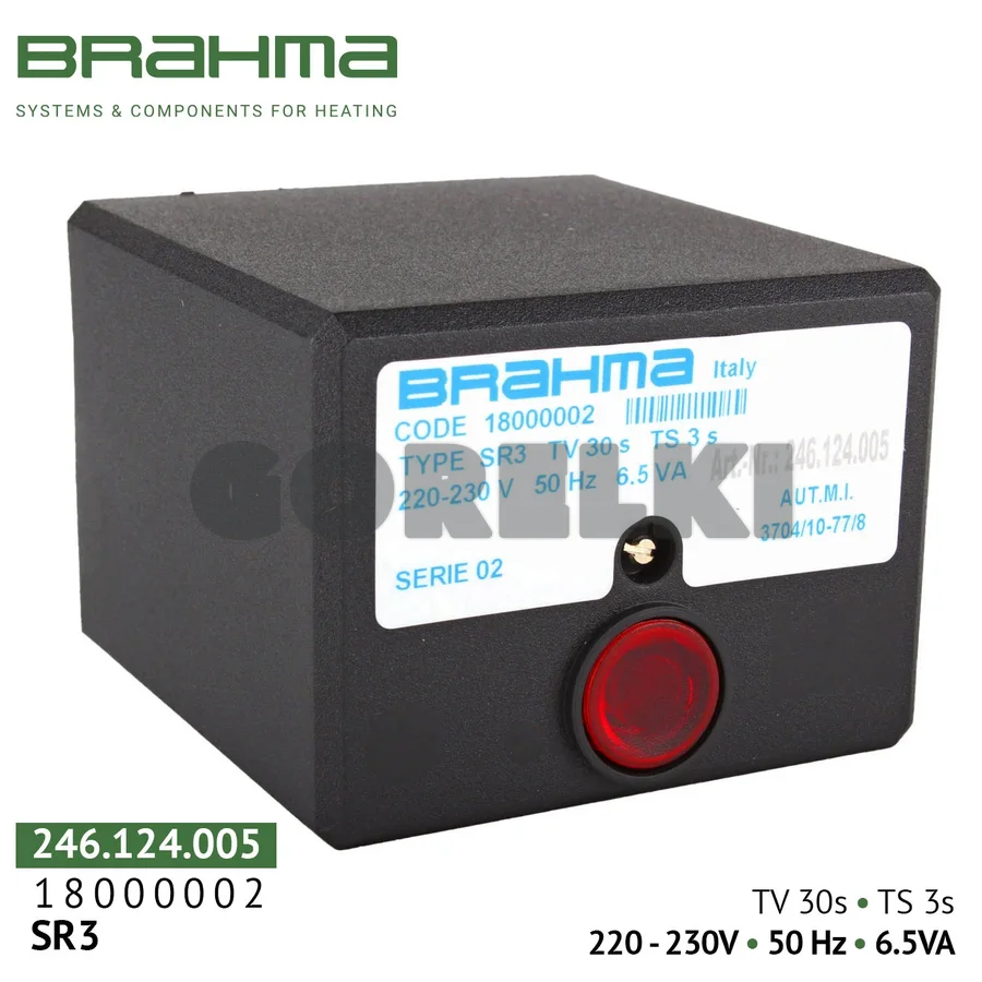 Блок управления Brahma SR3 18000002