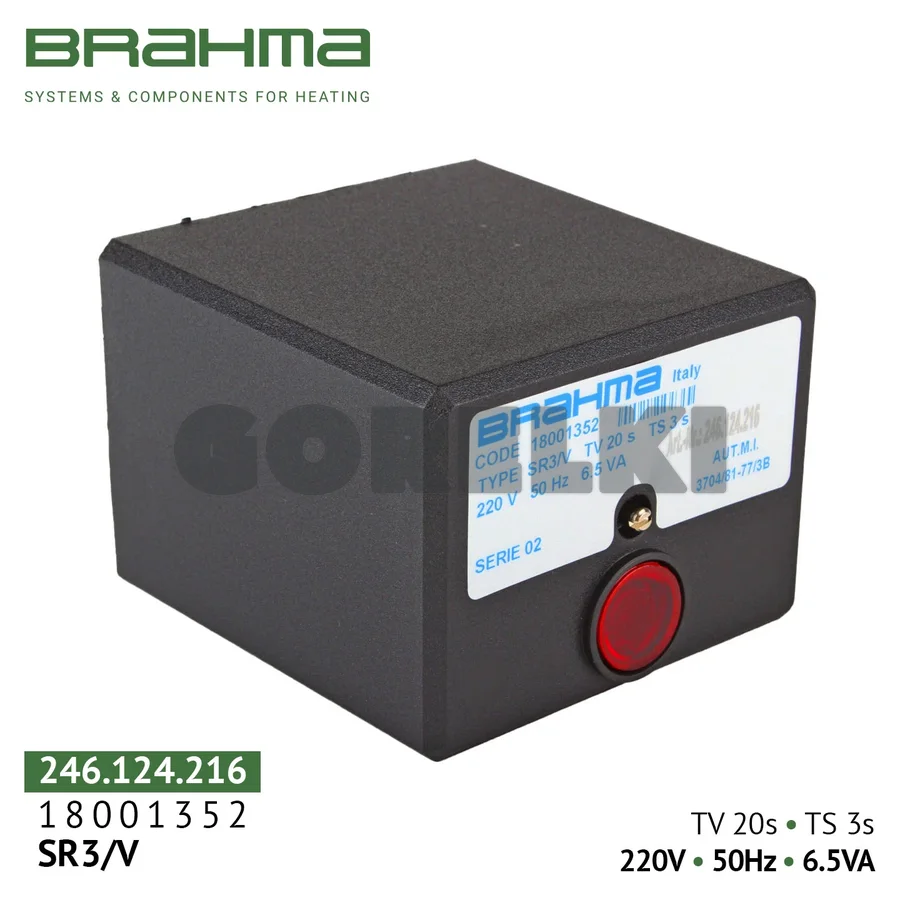 Блок управления Brahma SR3/V 18001352