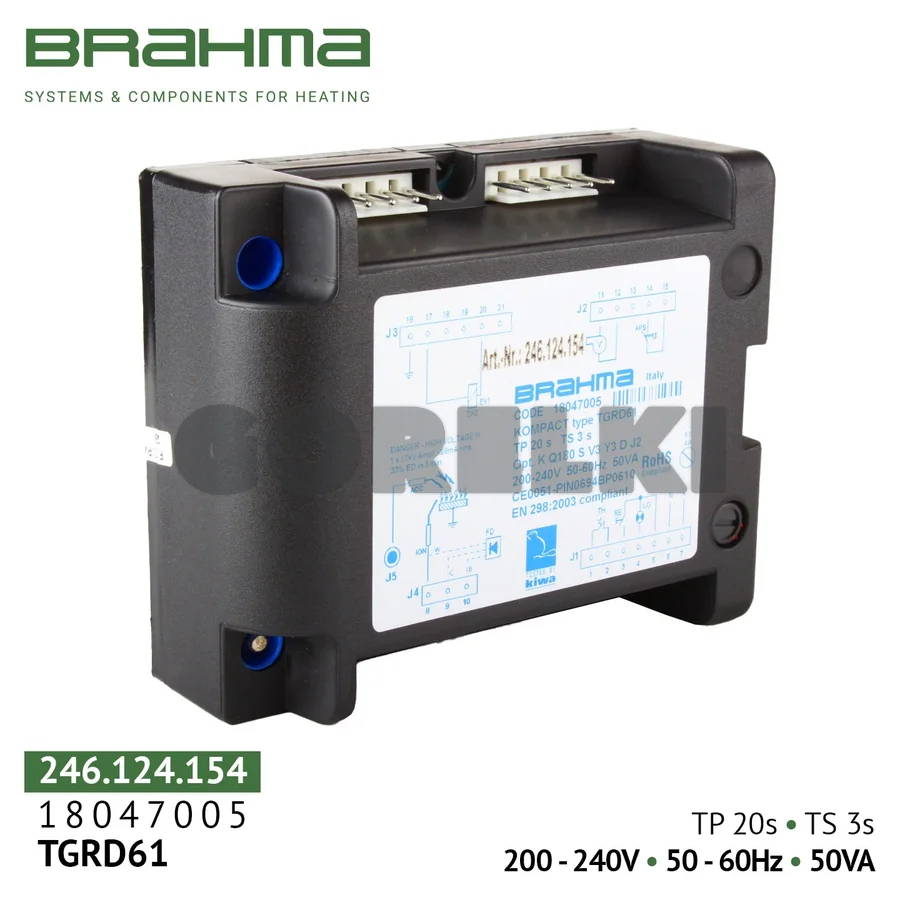 Блок управления Brahma TGRD61 18047005