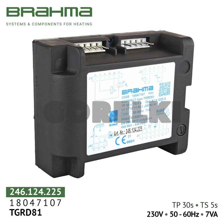 Блок управления Brahma TGRD81 18047107