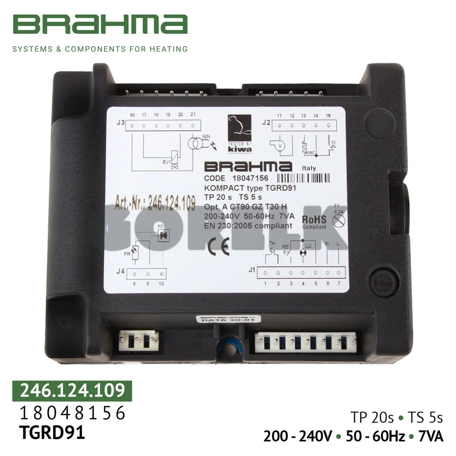Блок управления Brahma TGRD91 18047156