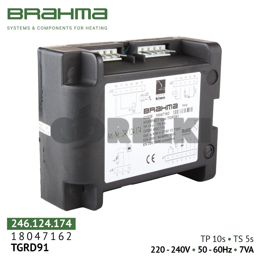 Блок управления Brahma TGRD91 18047162