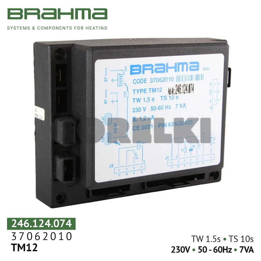 Блок управления Brahma TM12 37062010
