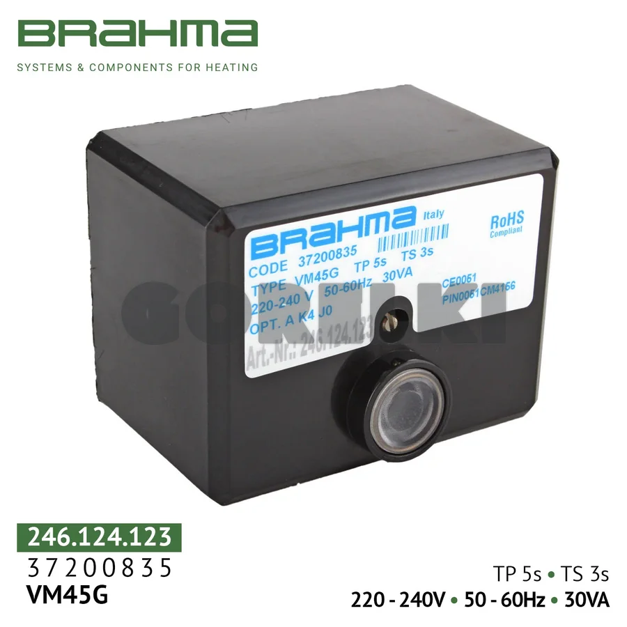 Блок управления Brahma VM45G 37200835