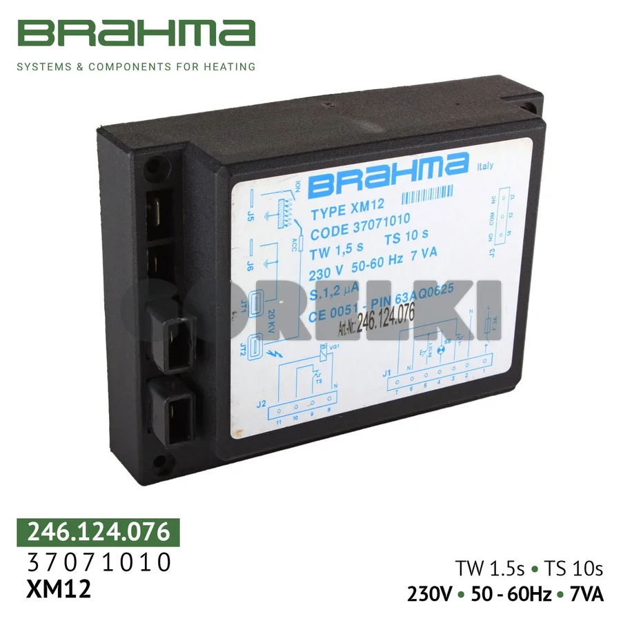 Блок управления Brahma XM12 37071010