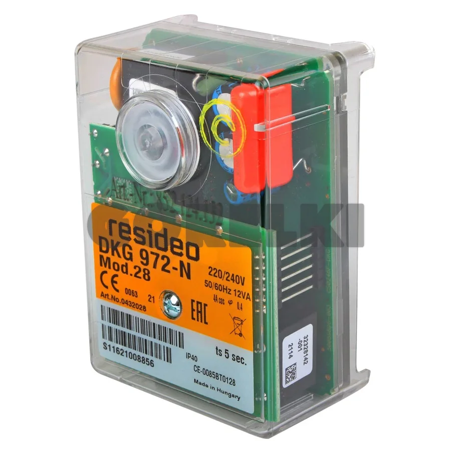 Блок управления Honeywell DKG972N mod.28