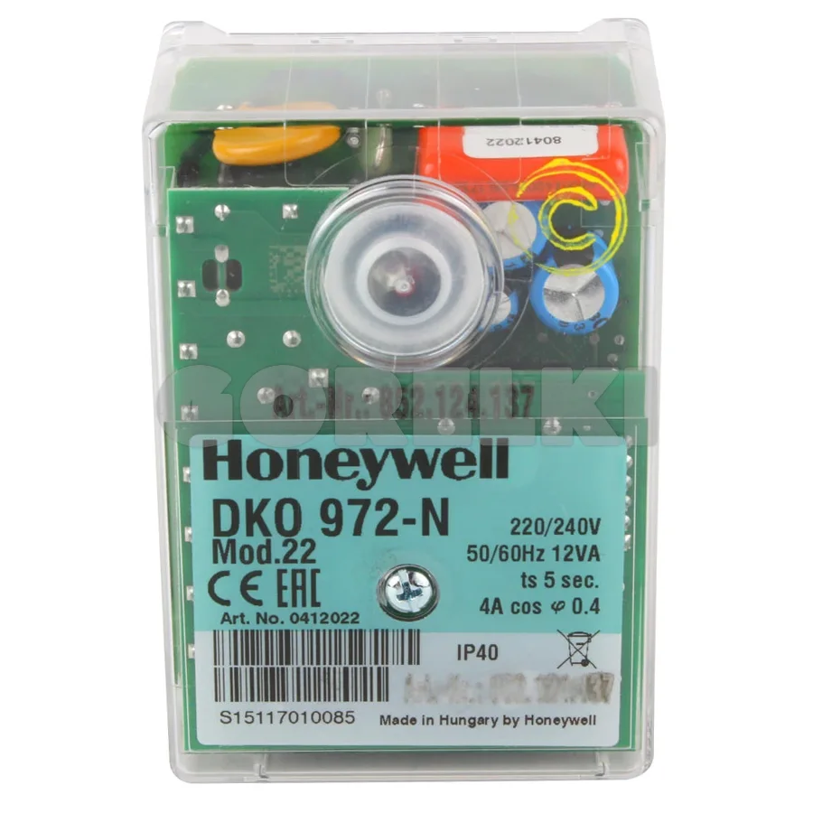 Блок управления Honeywell DKO972-N mod.22 0412022