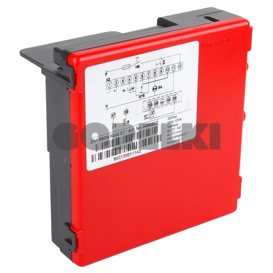 Блок управления Honeywell DVI980-N mod.02 0490602U