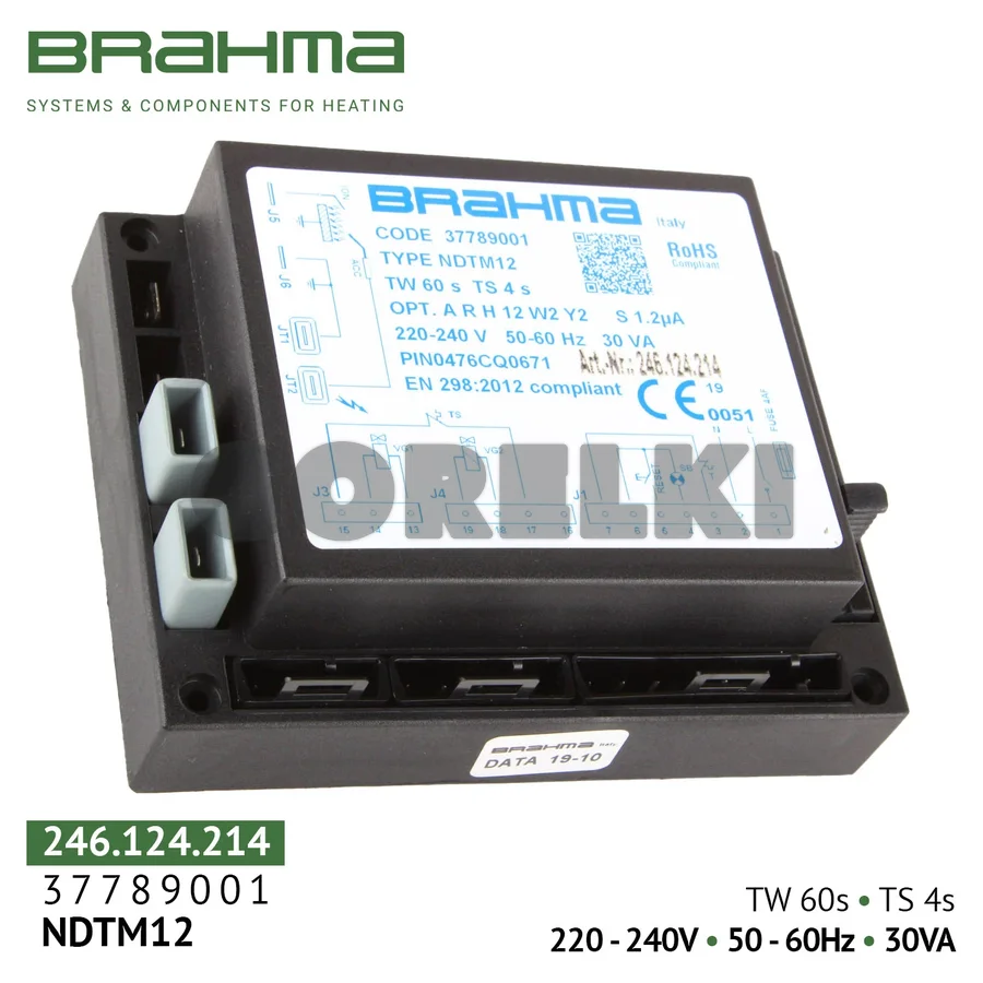 Блок управления NDTM12 Brahma 37789001