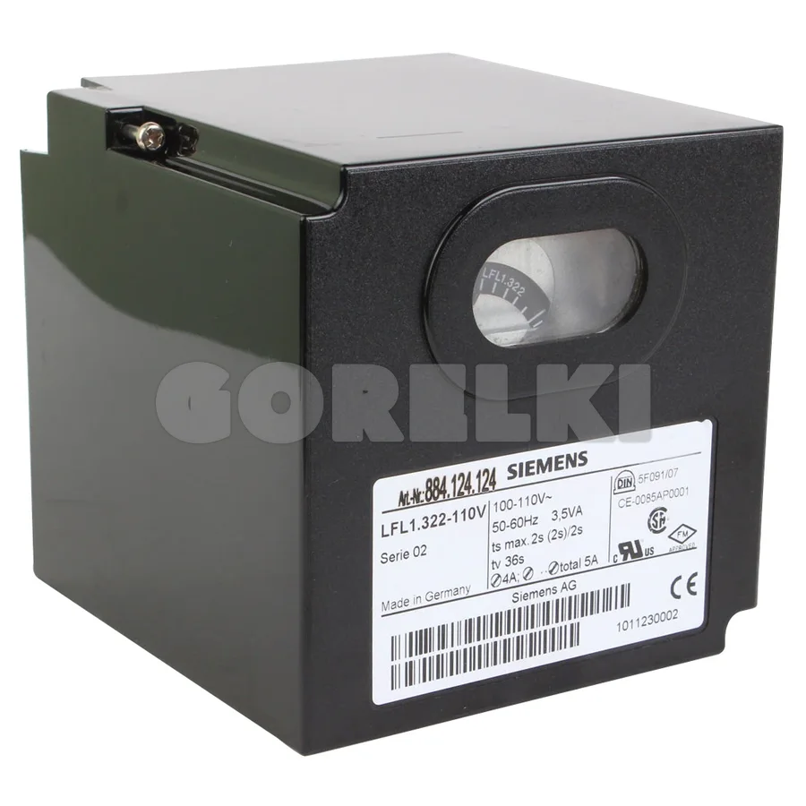 Блок управления Siemens LFL1.322-110V