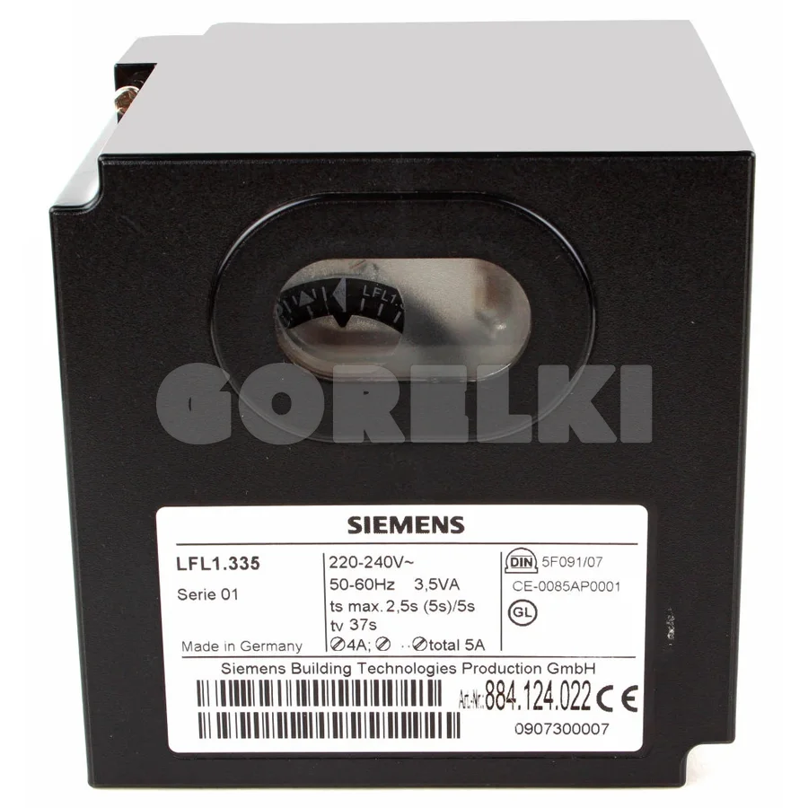 Блок управления Siemens LFL1.335
