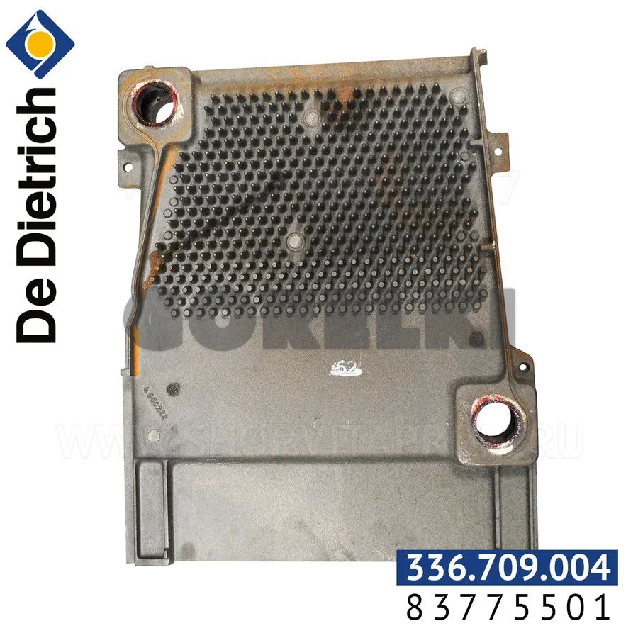 Боковая левая секция De Dietrich в сборе ELT DTG 210 83775501 для газового котла